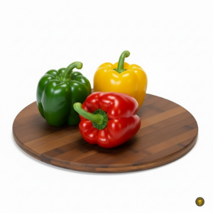 Picture of Fresh Capsicum Mixed Colors (Bell Peppers)