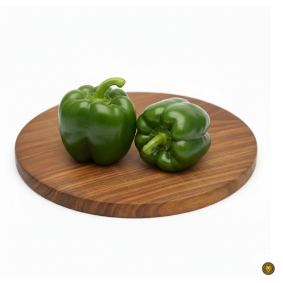 Picture of Fresh Green Capsicum (Bell Peppers)