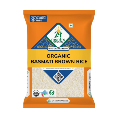Picture of 24 Mantra Organic Brown Basmati Rice