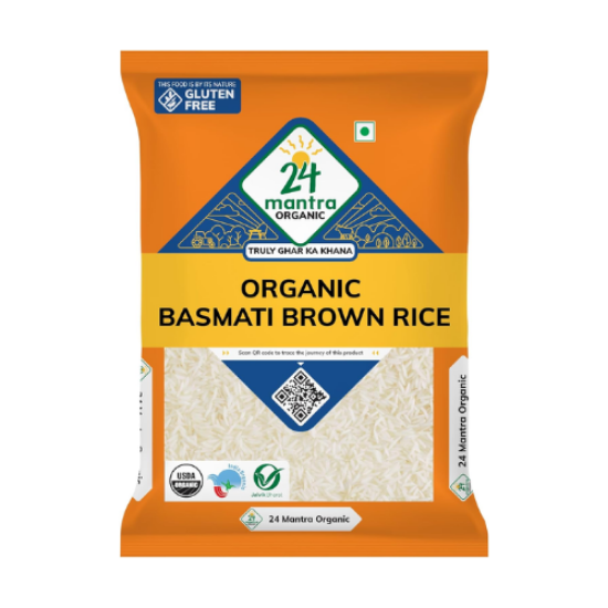 Picture of 24 Mantra Organic Brown Basmati Rice