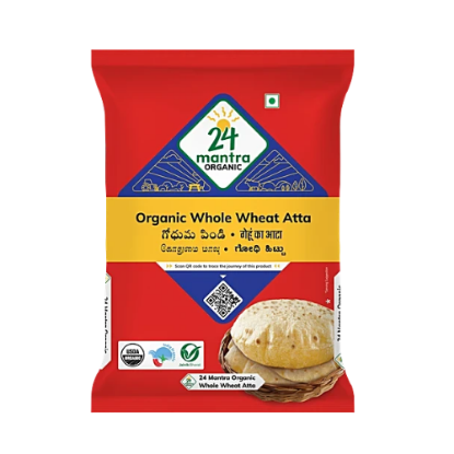 Picture of 24 Mantra Organic Whole Wheat Atta (Flour) Premium