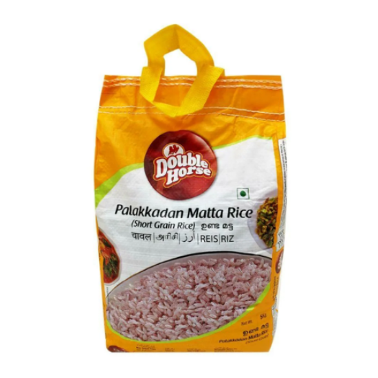 Picture of Double Horse Palakkadan Matta Rice (Short Grain Rice)