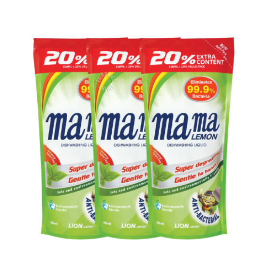 Picture of Mama Lemon Dishwashing Liquid Refill - Green Tea