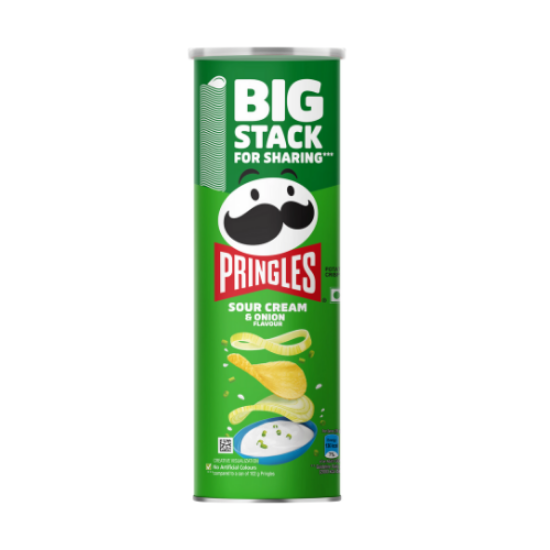 Picture of Pringles Potato Crisps - Sour Cream & Onion