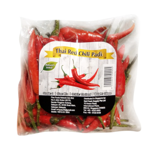 Picture of Fresh Red Chilli Padi (Thailand)