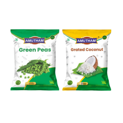 Picture of Amutham Green Peas &  Grated Coconut (COMBO PACK)