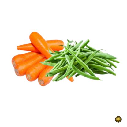 Picture of Fresh French Beans + Carrot (COMBO)